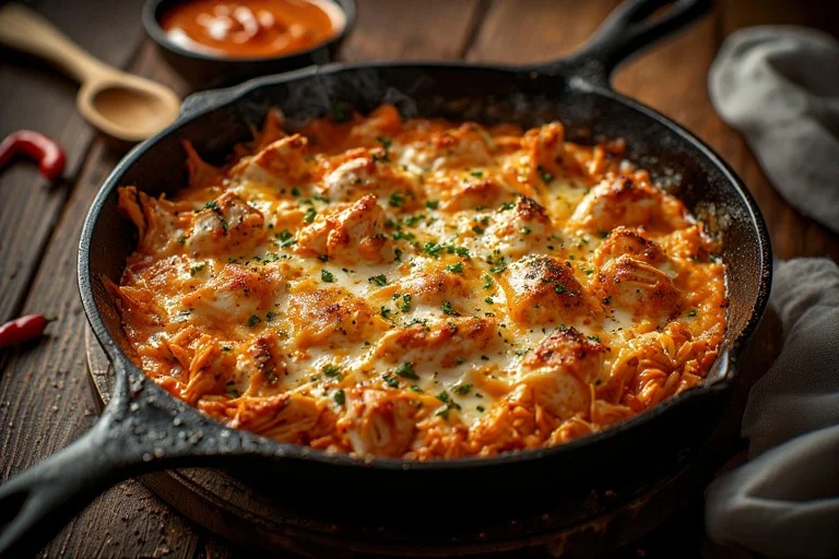 Keto Buffalo Chicken Skillet Recipe