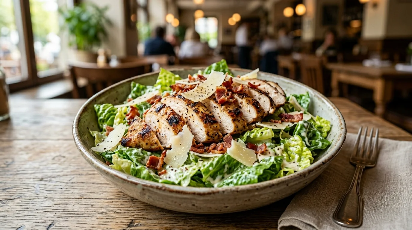 Keto Caesar Salad (Low-Carb Dressing) 1