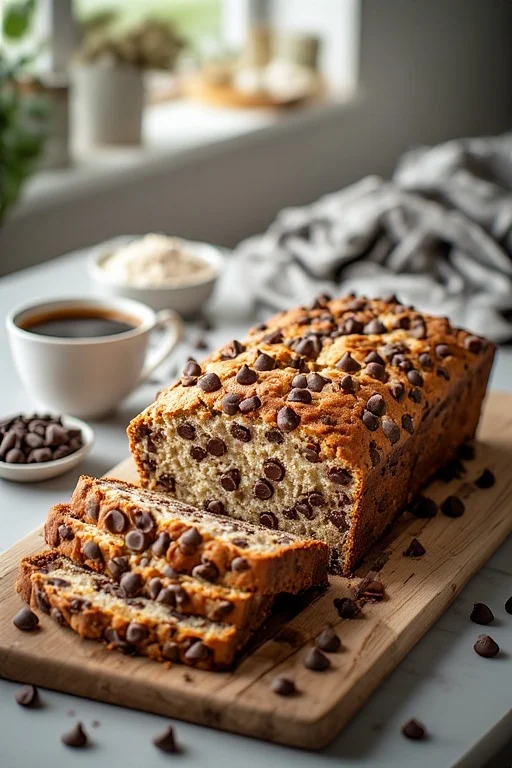 Keto Chocolate Chip Bread Recipe (2)