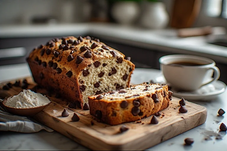 Keto Chocolate Chip Bread Recipe