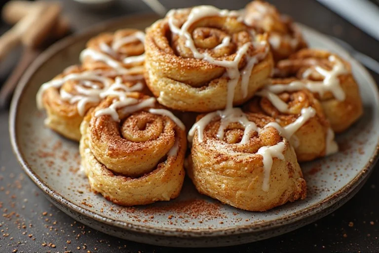 Keto Cinnamon Roll Ups (Sugar-Free Dessert)