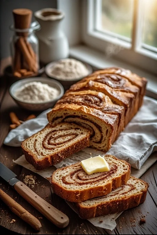 Keto Cinnamon Swirl Bread Recipe