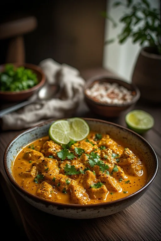 Keto Coconut Curry Chicken Recipe (2)