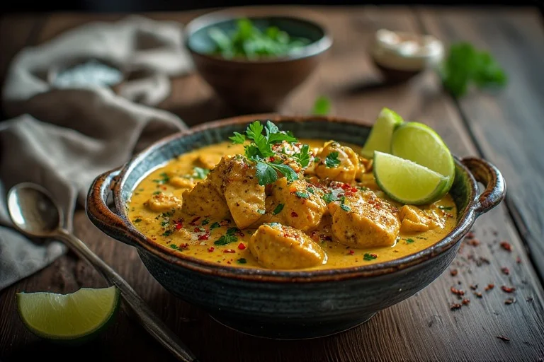 Keto Coconut Curry Chicken Recipe