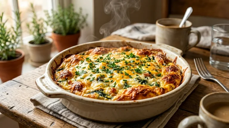 Keto Cottage Cheese Egg Bake Recipe 1