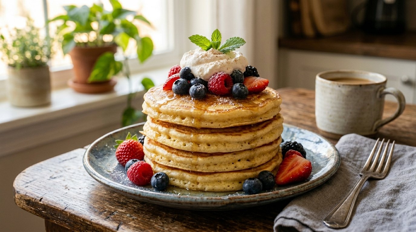 Keto Cottage Cheese Pancakes Recipe 1