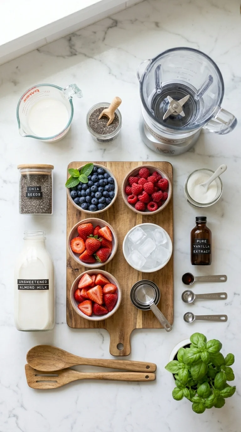 Keto Cottage Cheese Smoothie cooking