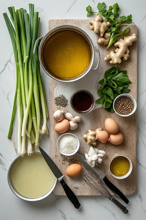 Keto Egg Drop Soup Recipe 1