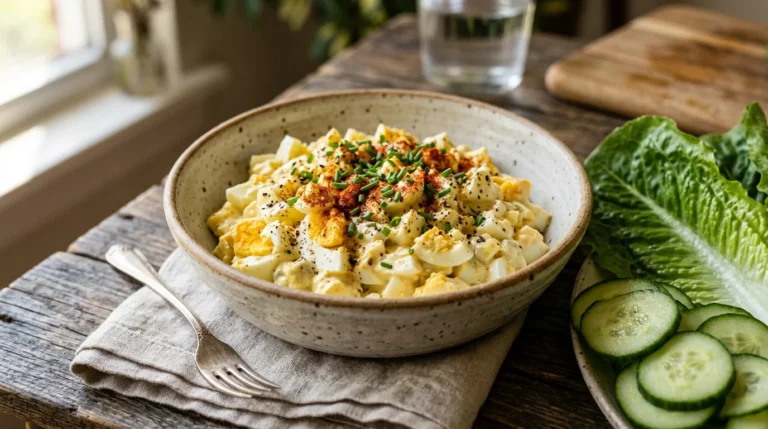 Keto Egg Salad with Mustard & Mayo