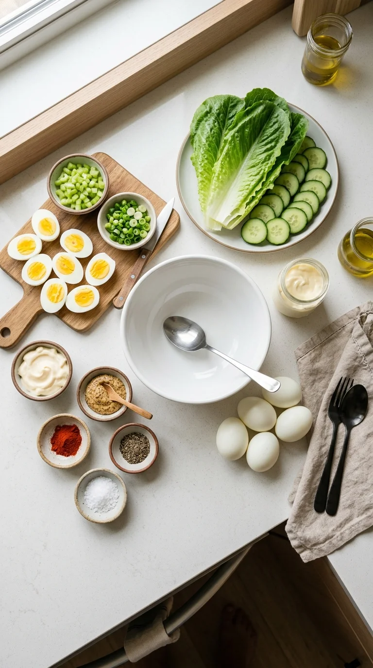Keto Egg Salad with Mustard & Mayo