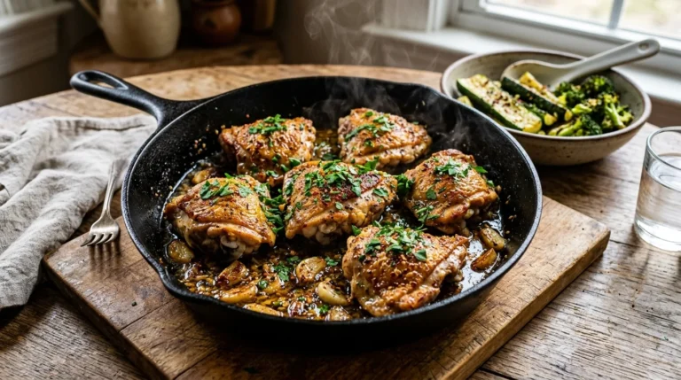 Keto Garlic Butter Chicken Recipe