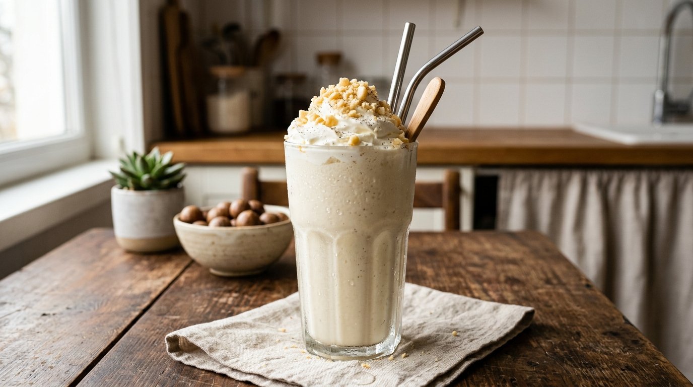 Keto Macadamia Vanilla Smoothie Recipe