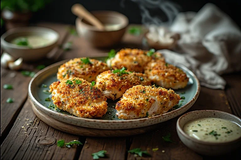 Keto Parmesan Crusted Chicken Recipe (2)