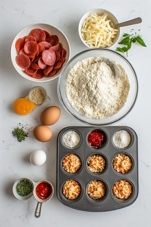 Keto Pepperoni Pizza Bites Recipe cooking