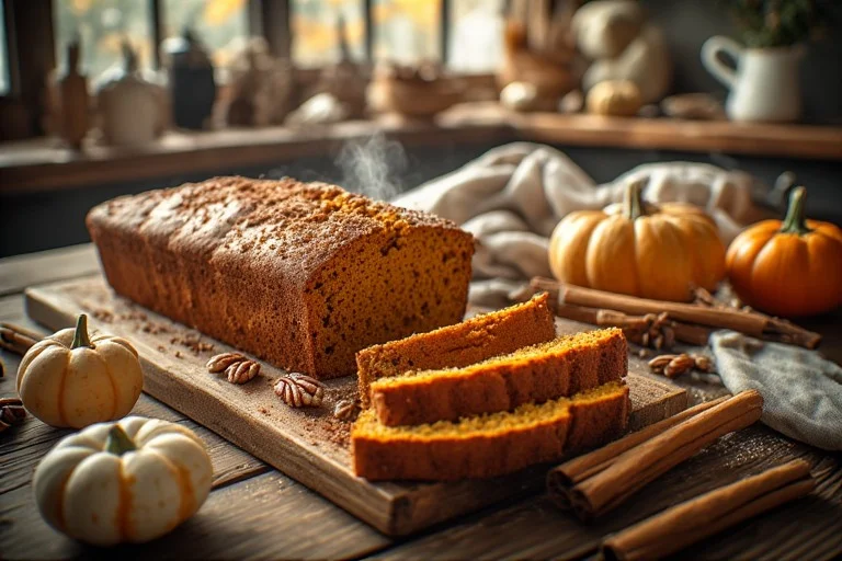 Keto Pumpkin Spice Bread Recipe (2)
