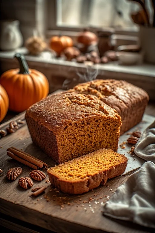 Keto Pumpkin Spice Bread Recipe