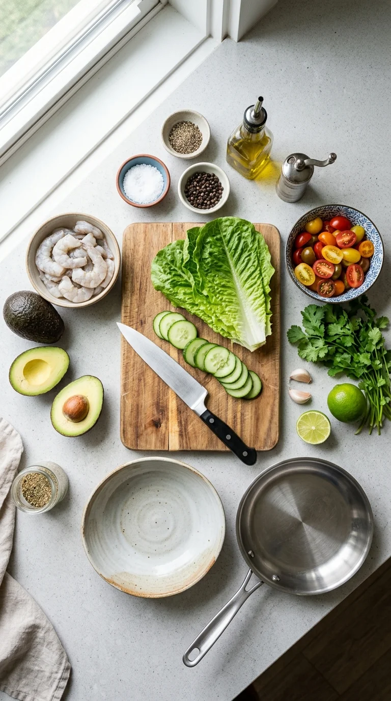 Keto Shrimp & Avocado Salad Recipe