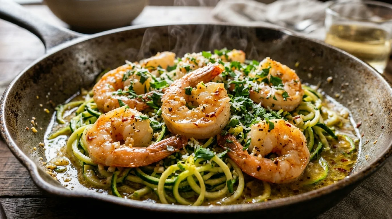 Keto Shrimp Scampi Recipe