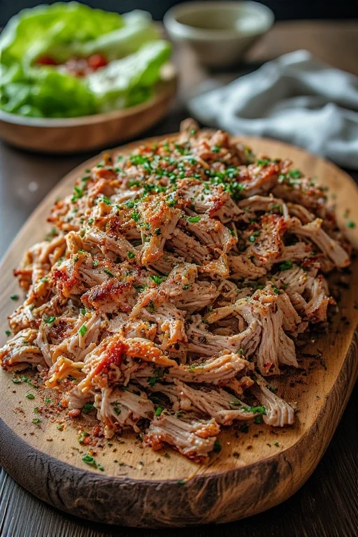 Keto Slow Cooker Pulled Pork Recipe looks