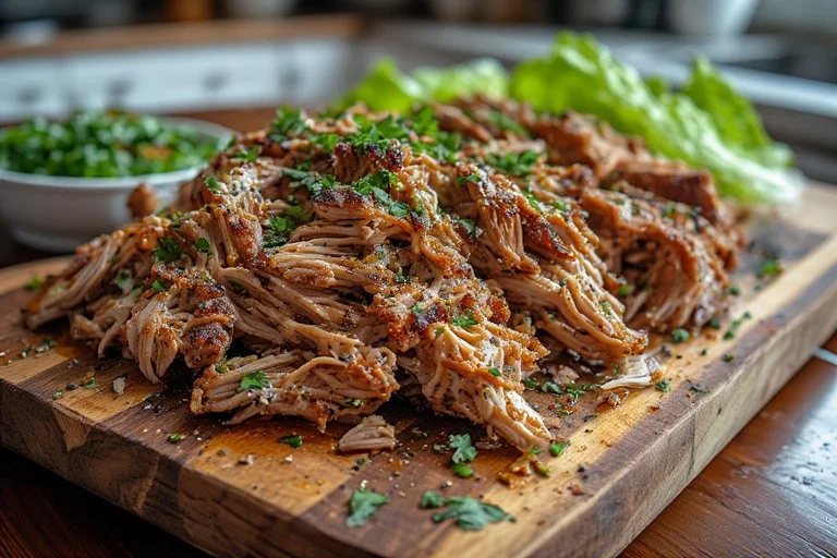 Keto Slow Cooker Pulled Pork Recipe