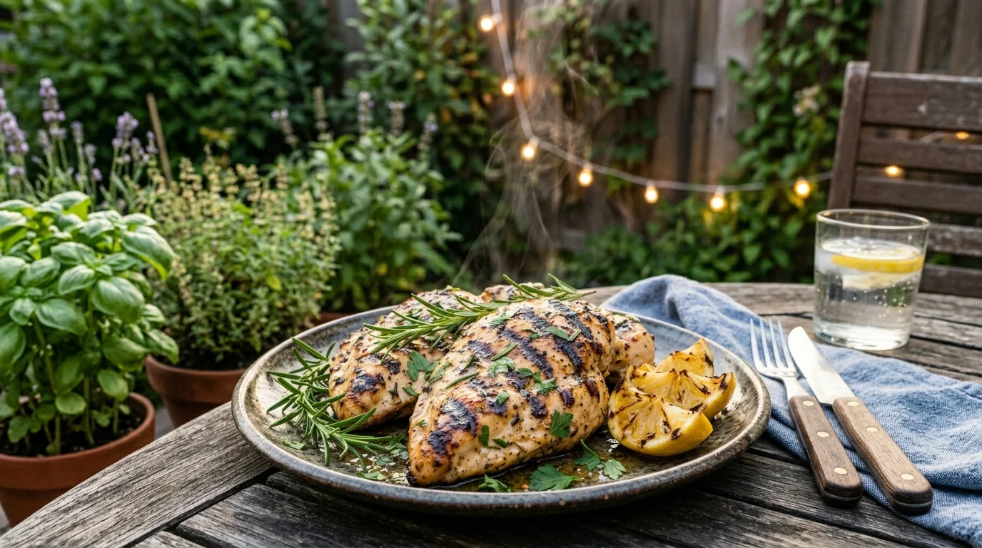 Lemon Herb Grilled Chicken Recipe