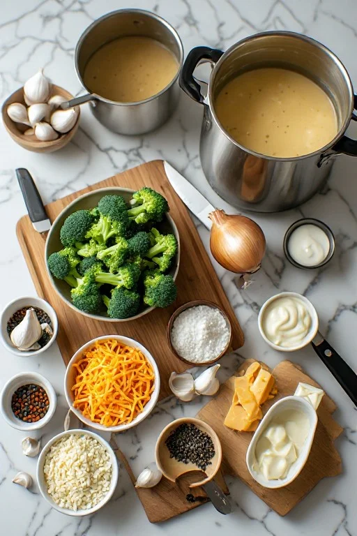 Low Carb Broccoli Cheddar Soup Recipe
