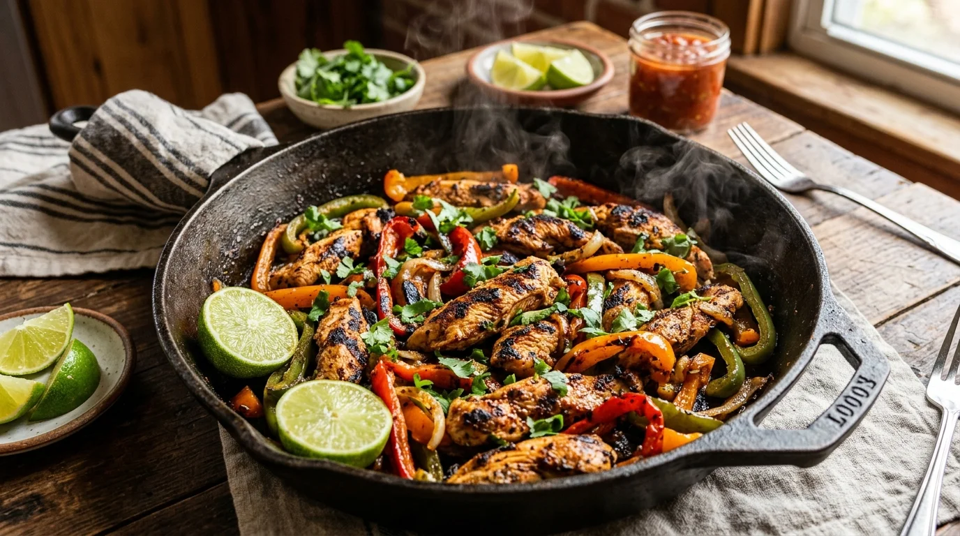 Low Carb Chicken Fajita Skillet Recipe