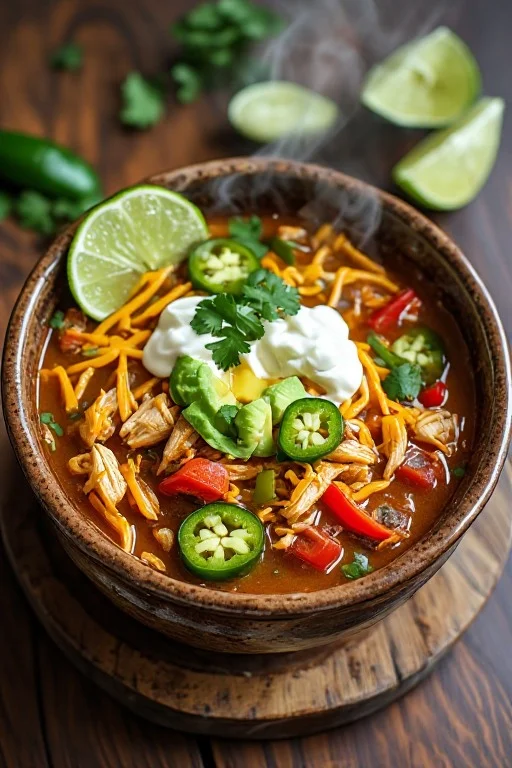 Low Carb Chicken Taco Soup Recipe 1