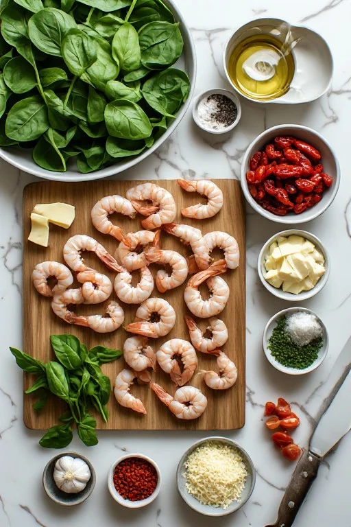 Low-Carb Shrimp Tuscan Bake Recipe
