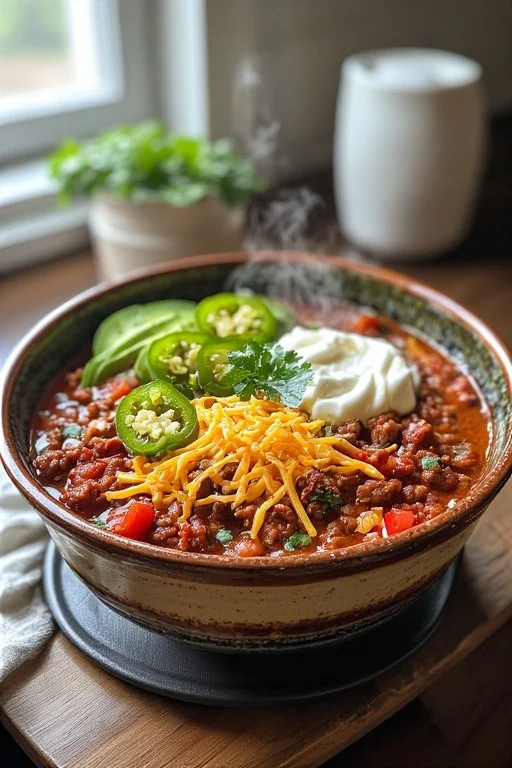 Mexican-Style Keto Chili Recipe looks