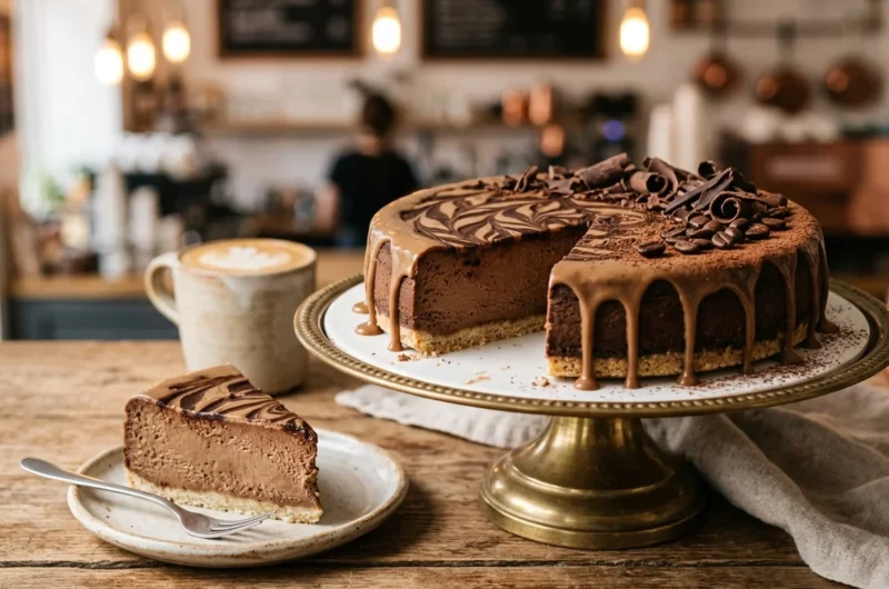 Mocha Keto Cheesecake Recipe
