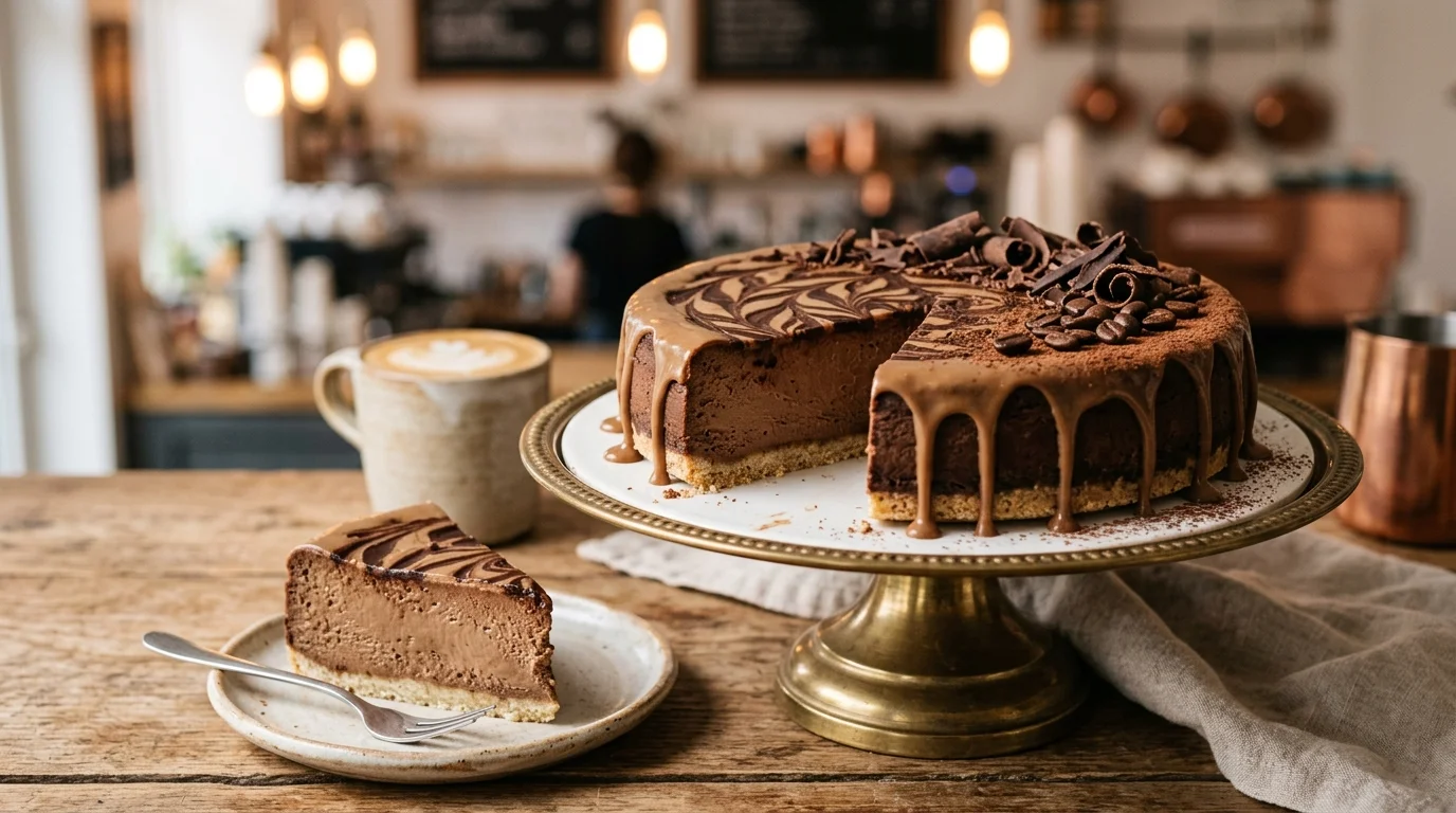 Mocha Keto Cheesecake Recipe