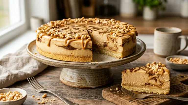 Peanut Butter Keto Cheesecake Recipe