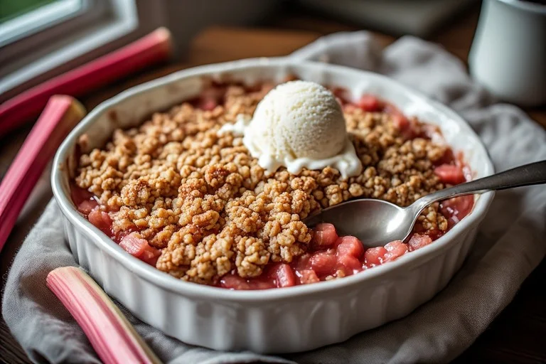 Rhubarb Crisp Recipe