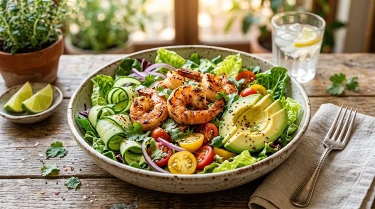 Shrimp & Avocado Salad Bowl Recipe