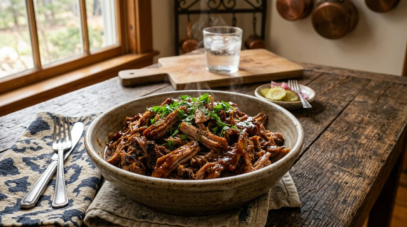 Slow Cooker Pulled Pork (Sugar-Free BBQ) 1