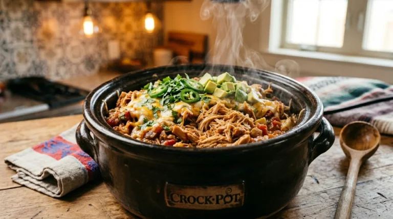 Slow Cooker Salsa Chicken (Low Carb)
