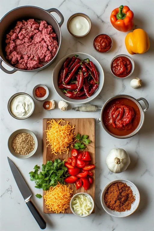 Smoky Chipotle Keto Chili Recipe cooking