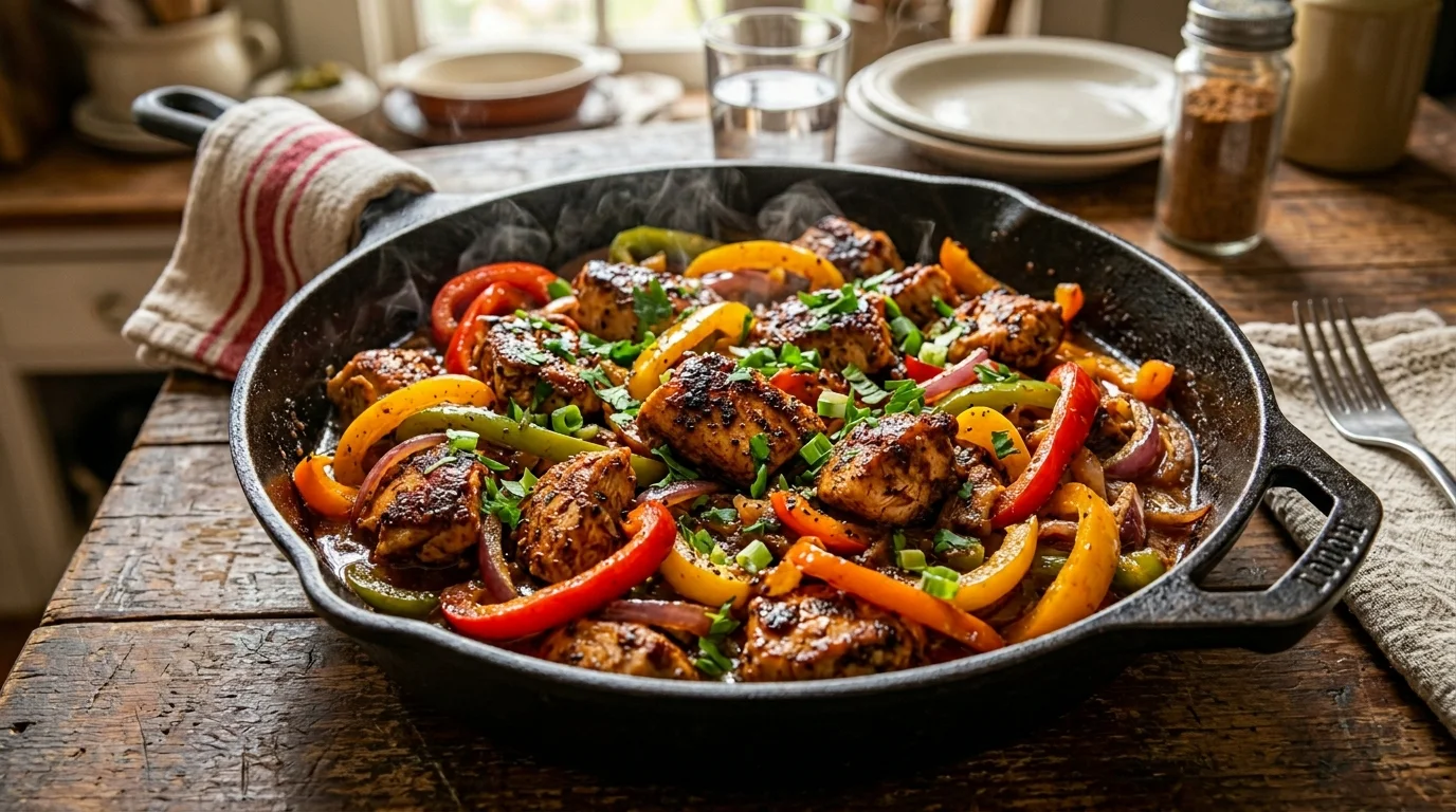 Spicy Cajun Chicken Skillet Recipe 1