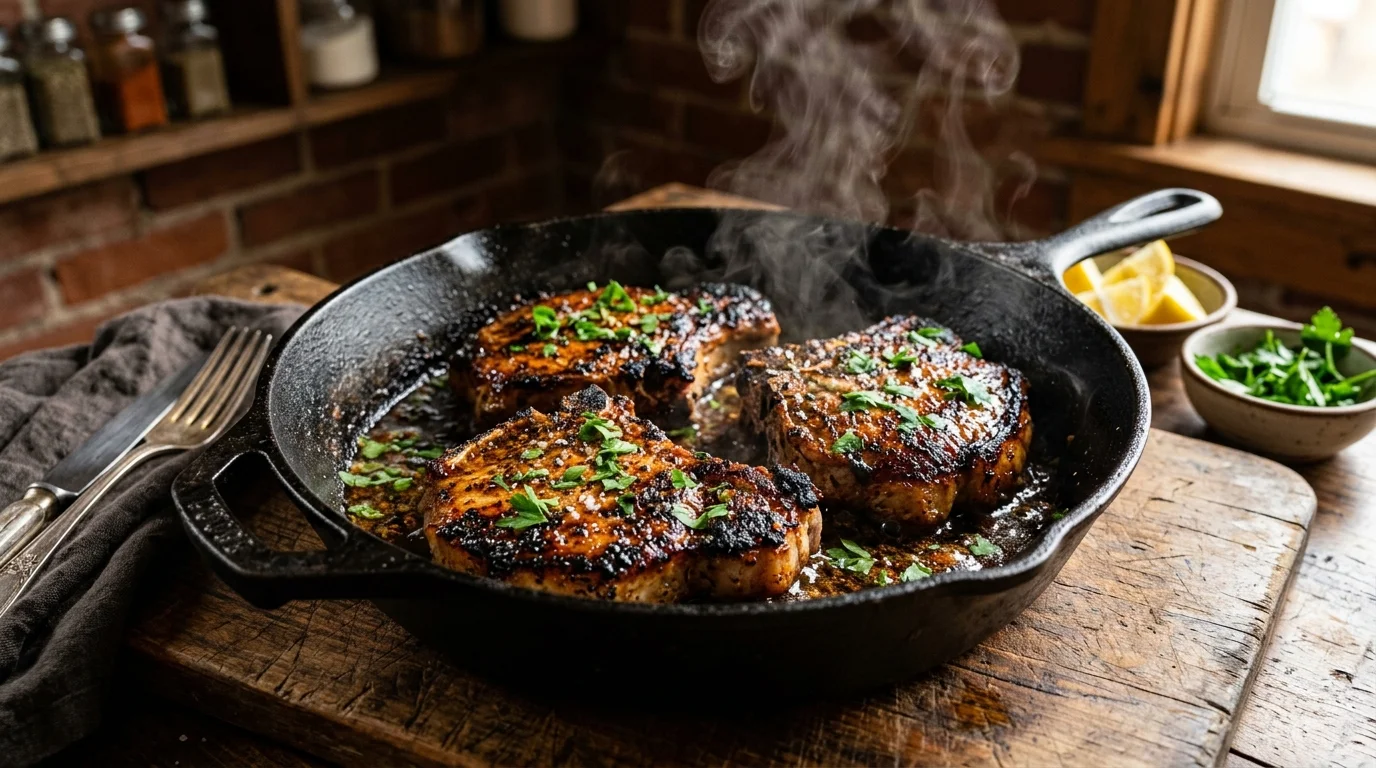 Spicy Cajun Keto Pork Chops Recipe