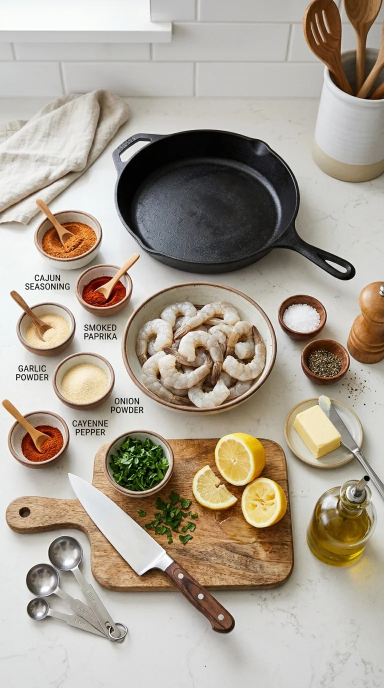 Spicy Cajun Keto Shrimp Recipe cooking
