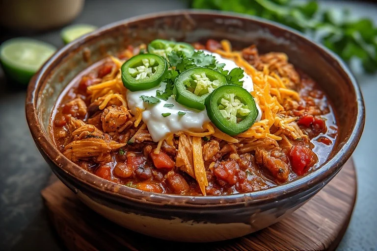 Spicy Chicken Keto Chili Recipe