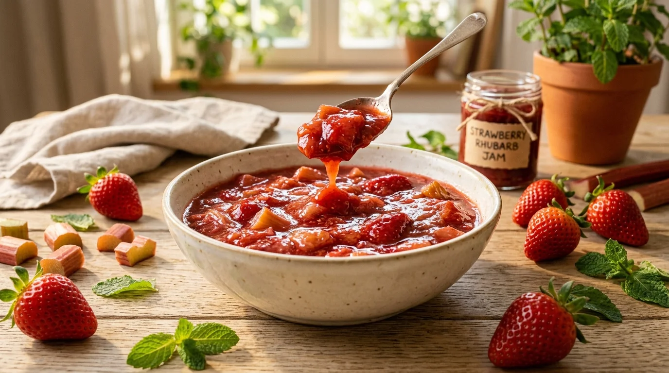 Strawberry Rhubarb Recipes