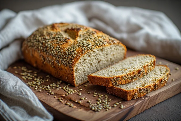 Sunflower Seed Flour Bread Recipe (2)