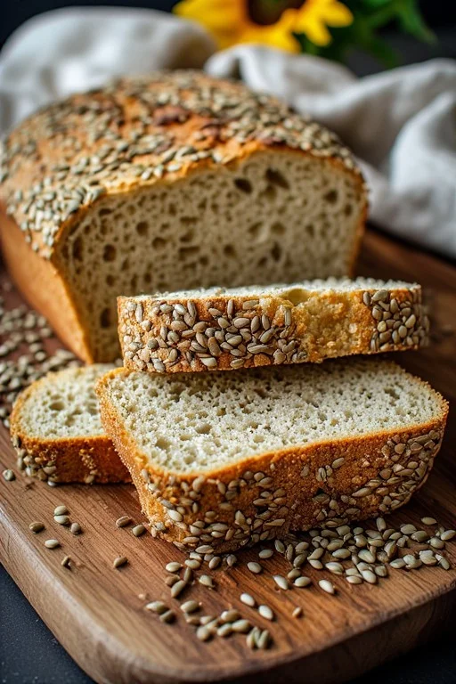 Sunflower Seed Flour Bread Recipe