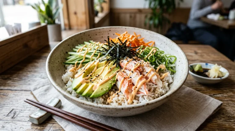 California Roll Sushi Bowl