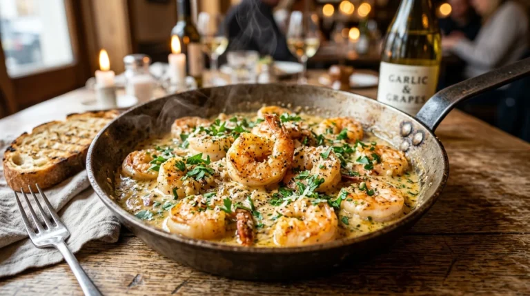Creamy Garlic Shrimp 1