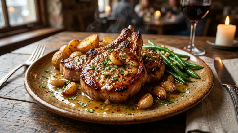 Garlic Pork Chops
