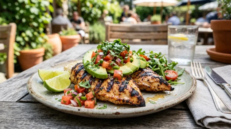 Grilled Avocado Chicken