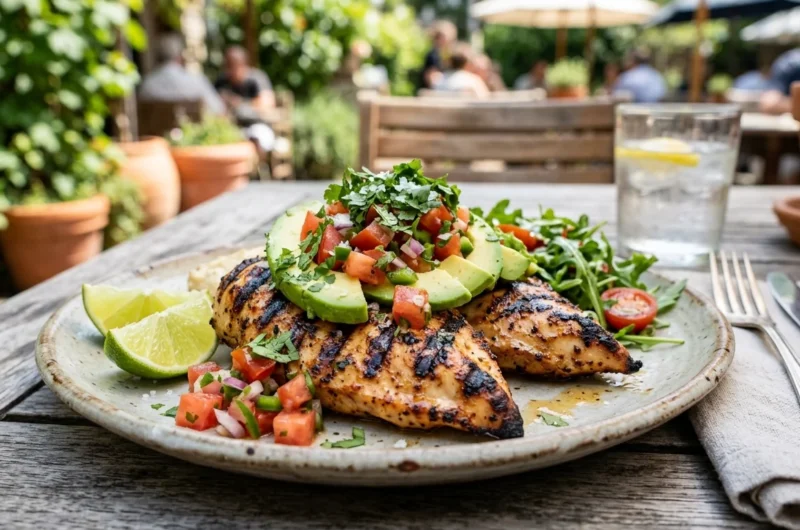 Grilled Avocado Chicken